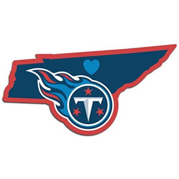 Nfl Siskiyou Sports Fan Shop Tennessee Titans Home State Decal One Size Team Color