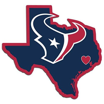 Nfl Siskiyou Sports Fan Shop Houston Texans Home State Decal One Size Team Color