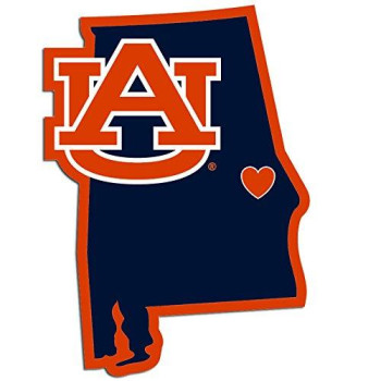 Ncaa Siskiyou Sports Fan Shop Auburn Tigers Home State Decal One Size Team Color