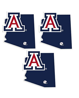 Ncaa Siskiyou Sports Fan Shop Arizona Wildcats Home State Decal One Size Team Color