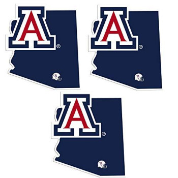 Ncaa Siskiyou Sports Fan Shop Arizona Wildcats Home State Decal One Size Team Color