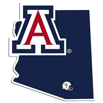 Ncaa Siskiyou Sports Fan Shop Arizona Wildcats Home State Decal One Size Team Color