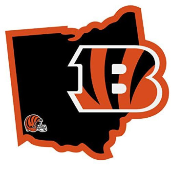 Nfl Siskiyou Sports Fan Shop Cincinnati Bengals Home State Decal One Size Team Color