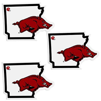 Ncaa Siskiyou Sports Fan Shop Arkansas Razorbacks Home State Decal One Size Team Color