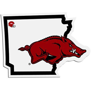 Ncaa Siskiyou Sports Fan Shop Arkansas Razorbacks Home State Decal One Size Team Color