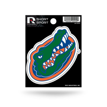 Rico Industries Ncaa Florida Gators Die Cut Team Logo Short Sport Sticker