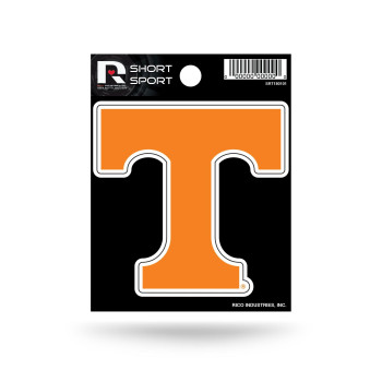 Rico Industries Ncaa Tennessee Volunteers Die Cut Team Logo Short Sport Sticker