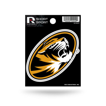 Ncaa Missouri Tigers Die Cut Team Logo Short Sport Sticker