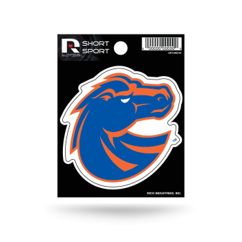 Ncaa Rico Industries Die Cut Team Logo Short Sport Sticker, Boise State Broncos , 375 X 475-Inches