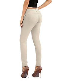 Womens Skinny Fit Stretch Twill Pant P31710Sk Winter Whi 15