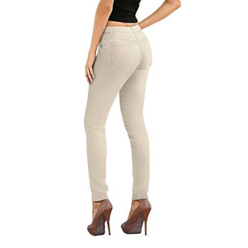 Womens Skinny Fit Stretch Twill Pant P31710Sk Winter Whi 15