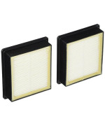 ProTeam 107315 HEPA Replacement Filter Twin Pack, HEPA Media Vacuum Filter , White