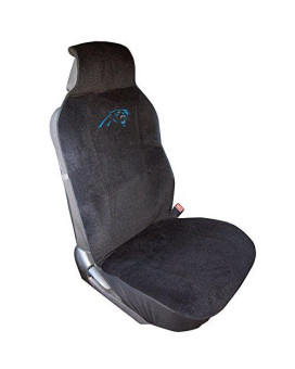 Fremont Die Nfl Carolina Panthers Car Seat Cover, Standard, Black/Team Colors