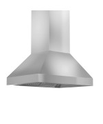 ZLINE 48 in. Island Mount Range Hood in Stainless Steel with Remote Dual Blower