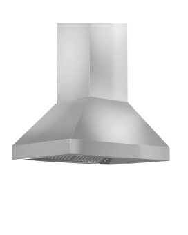 ZLINE 48 in. Island Mount Range Hood in Stainless Steel with Remote Dual Blower