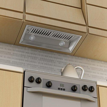 Z Line 695-RD-28 1200 CFM Range Hood Insert with Remote Dual Blower, 28"