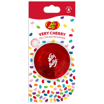 Jelly Belly Car Air Freshener - Very Cherry Gel Can Car Freshener Car Scent Lasts Up To 30 Days, Air Freshener Car, Home Or Office Genuine Jelly Belly Car Air Fresheners For Women, Men And Kids