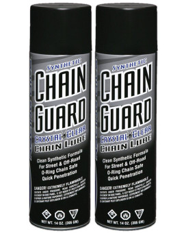 Maxima Racing Oils 77920-2Pk Synthetic Chain Guard, 27 Fl Oz, 2 Pack