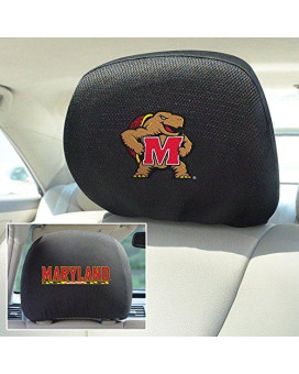 Fan Mats University Of Maryland Head Rest Cover/10 X13