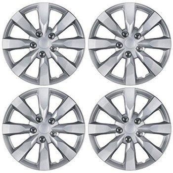 Bdk Hubcaps Wheel Covers For Toyota Corolla 16  Four (4) Pieces Corrosion-Free & Sturdy  Full Heat & Impact Resistant Grade  Replacement, 4 Pack