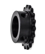 Jeremywell #25 Roller Chain Sprocket B Type 1/2'' Bore 18 Tooth