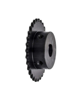 Jeremywell #25 Roller Chain Sprocket B Type 1/2'' Bore Hardened 30 Tooth