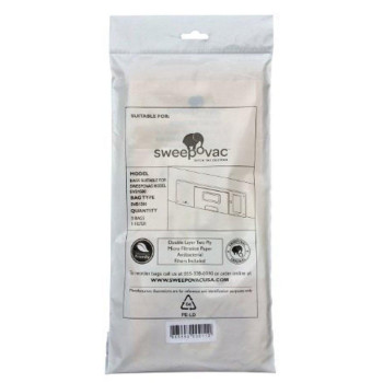 Sweepovac SVB 5 pk of Replacement Bags & 1 Filter