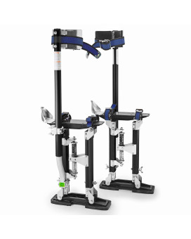 GypTool Pro 15" - 23" Drywall Stilts - Black