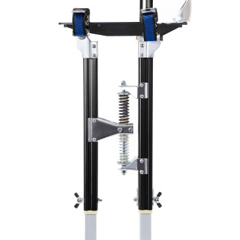 GypTool Pro 15" - 23" Drywall Stilts - Black