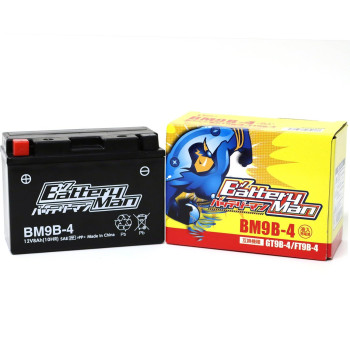 Battery Man Bm9B-4 (Gt9B-4 Compatible) (Liquid Input Charged) Bike Battery