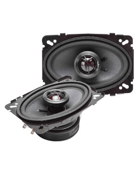 Skar Audio Tx46 4" X 6" 140W 2-Way Elite Coaxial Car Speakers, Pair