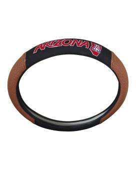 Fanmats 62116 Arizona Wildcats Football Grip Steering Wheel Cover 15 Diameter