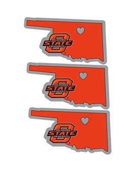 Ncaa Siskiyou Sports Fan Shop Oklahoma State Cowboys Home State Decal One Size Team Color