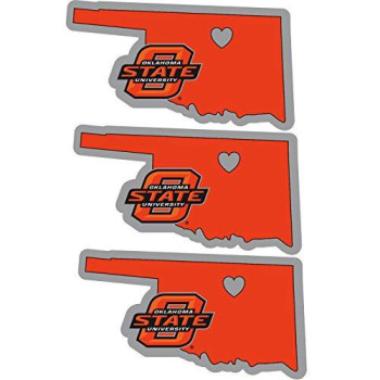 Ncaa Siskiyou Sports Fan Shop Oklahoma State Cowboys Home State Decal One Size Team Color