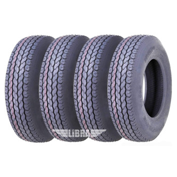 4 New Premium Free Country Trailer Tires St22575D15 H78-15 Deep Tread - 11022 A