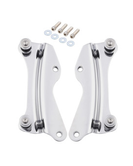 Amazicha Chrome 4 Point Docking Hardware Kit Compatible For Harley Touring Street Glide, Electra Glide, Road King, Road Glide 2014-2023
