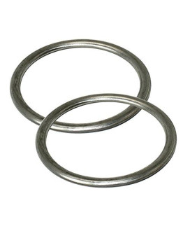 Caltric 2 Exhaust Pipe Gaskets Compatible With Kawasaki Vn1500 Vulcan 1500 Drifter 1999-2005
