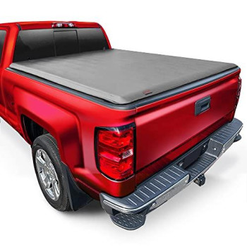 Maxmate Soft Roll-Up Truck Bed Tonneau Cover Compatible With 2007-2013 Chevy Silverado Gmc Sierra 1500 59 (69) Bed Tcc169003