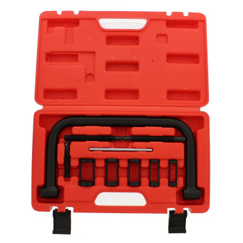 ABN Auto Valve Spring Compressor C Clamp Tool Set Service Kit for Motorcycle, ATV, Car, Small Engine Vehicle Equipment