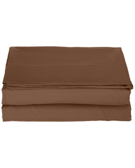 Luxury Flat Sheet On carkartElegant Comfort Wrinkle-Free 1500 Thread Count Egyptian Quality 1-Piece Flat Sheet, California King Size, Taupe