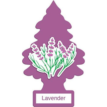 Little Trees Car Air Freshener Hanging Paper Tree For Home Or Car Lavender 3 Pack