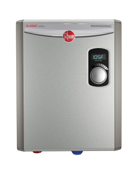 Rheem Rtex-18 18Kw 240V Electric Tankless Water Heater, Small, Gray