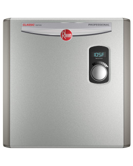 Rheem Rtex-24 24Kw 240V Electric Tankless Water Heater, Gray