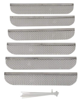 Valterra A10-1313Vp Bug Screen (Rv For Rv Fridge Vents, 15 X 81, 6 Pack),1 Pack