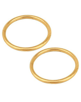 Caltric Exhaust Pipe Gaskets Compatible With Honda Vt1100C3 Shadow Aero 1100 1998 1999 2000
