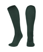 Champro Womens Multi-Sport Athletic Compression For Baseball, Softball, Football, And More Multi Sport Socks, Forest Green, Large Us