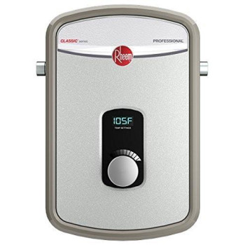 Rheem 240V Heating Chamber Rtex-13 Residential Tankless Water Heater, Gray