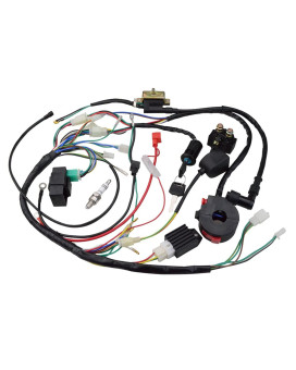 Goofit Ignition Rebuild Kit Wiring Harness For 4 Stroke Atv 50Cc 70Cc 90Cc 110Cc 125Cc Chinese Dirt Bike Go Kart Scooter Moped Parts