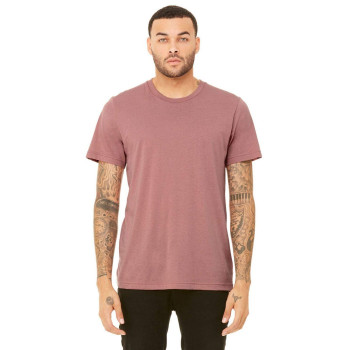 Bella Canvas Unisex Triblend Short-Sleeve T-Shirt S Mauve Triblend