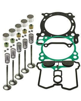 Caltric Cylinder Head Valve Gasket Kit Compatible With Yamaha Yfz450 2004 2005 2006 2007 2008 2009